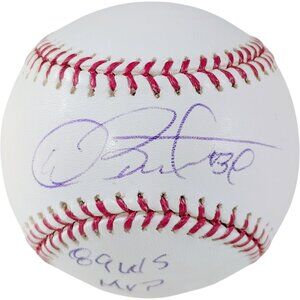 Dave Stewart Oakland Athletics A's Signed ROMLB Baseball Beckett BAS Autographed
